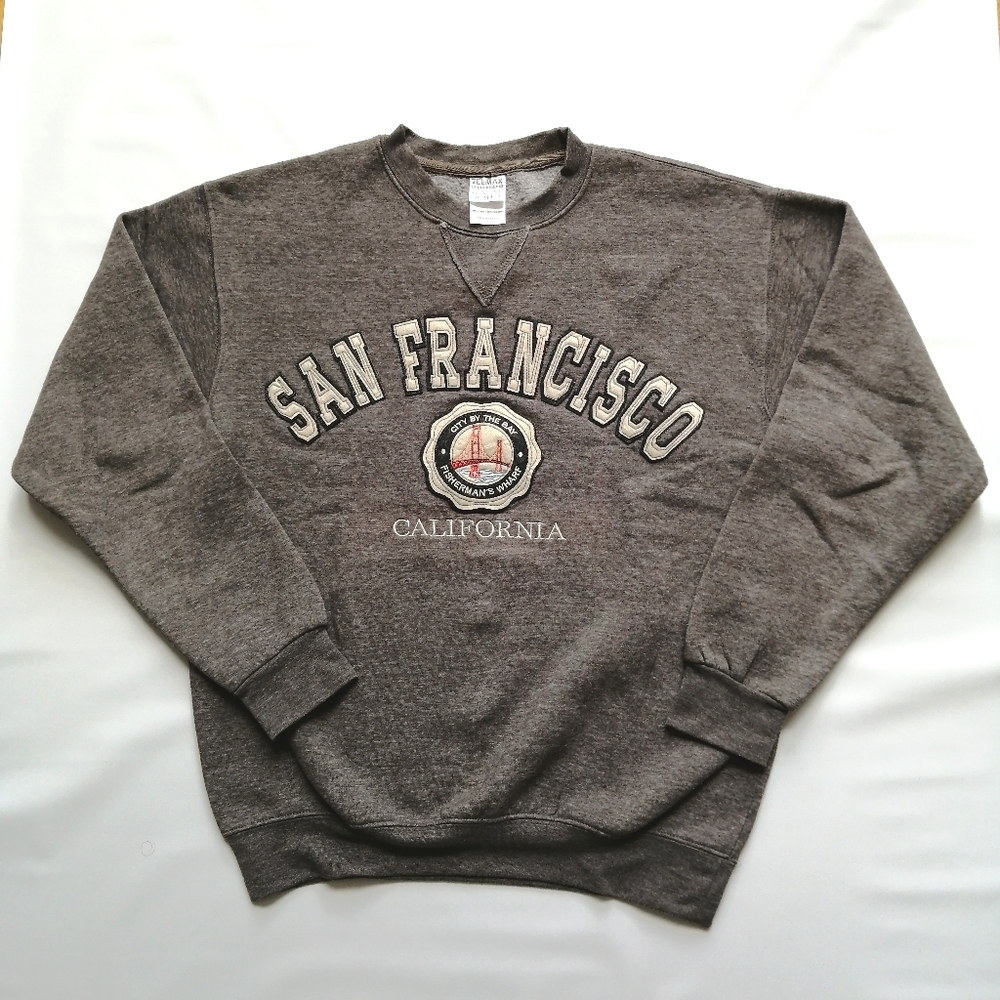 San Francisco Grey Sweater Small